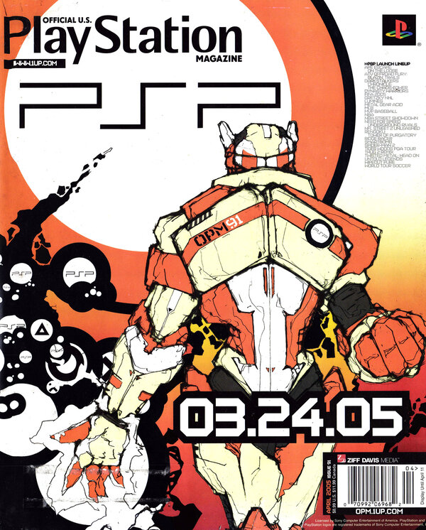 Official U.S. PlayStation Magazine Issue 091 (April 2005) cover